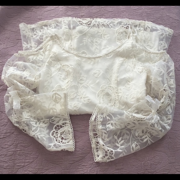 GUESS Lace Mini Dress - Picture 10 of 12